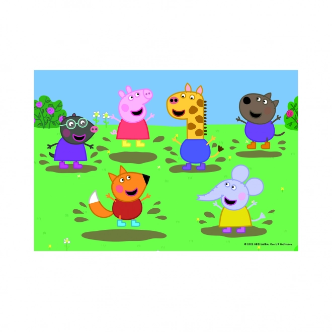 Dino Puzzle Peppa Pig and Friends