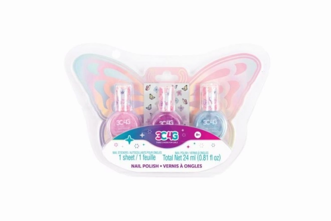 Butterfly Nail Polish Set