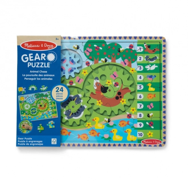 Animal Race Gear Puzzle