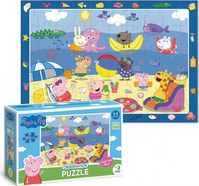 Peppa Pig Hidden Image Puzzle 50 Pieces