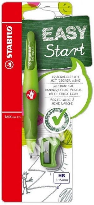 Stabilo Easyergo Pencil for Right-Handers Green