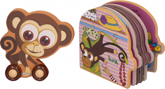 Interactive Set Mini Mani Monkey – toy and book with app