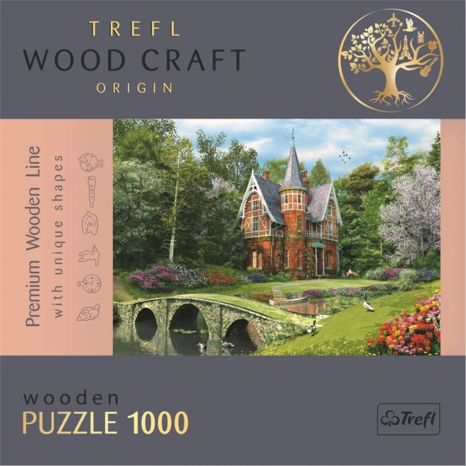 Wood Craft Origin Victorian House Puzzle 1000 Pieces