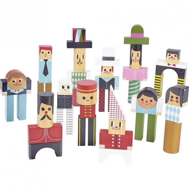 Vilac Wooden Character Blocks