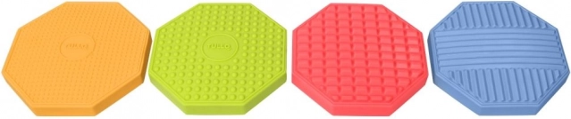 Sensory Octagons with Various Textures 4 pieces