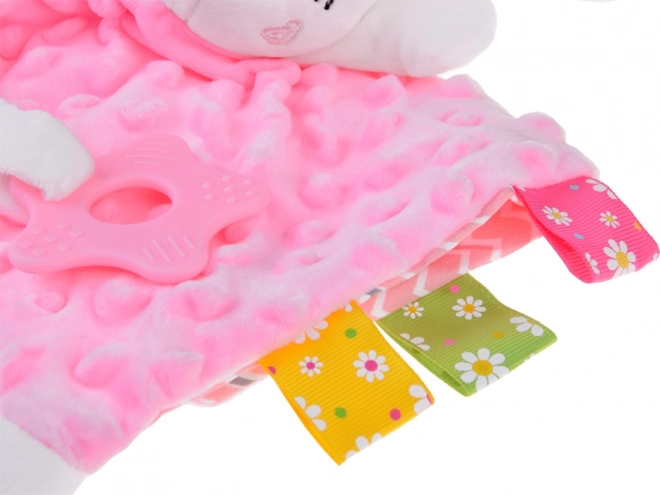 Plush Elephant Comforter with Tags and Teether – rabbit