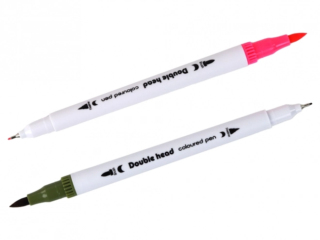 Double-Sided Marker Set with Organizer