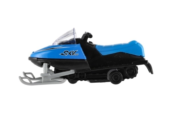 Snowmobile Toy with Pull-Back Action