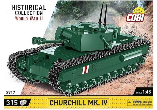 World War II Churchill Mk IV Model Tank