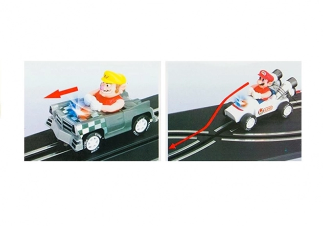 Electric Racing Track with Mario Cars