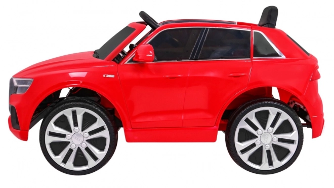 Audi Q8 na akumulátor pre deti červený s ovládačom