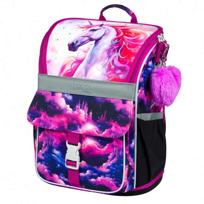 School Backpack Zippy Unicorn Kingdom