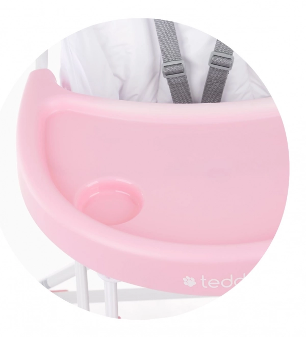 Chipolino high chair Teddy blush – Blush