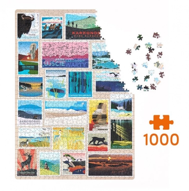 Puzzlove Polish National Parks Puzzle