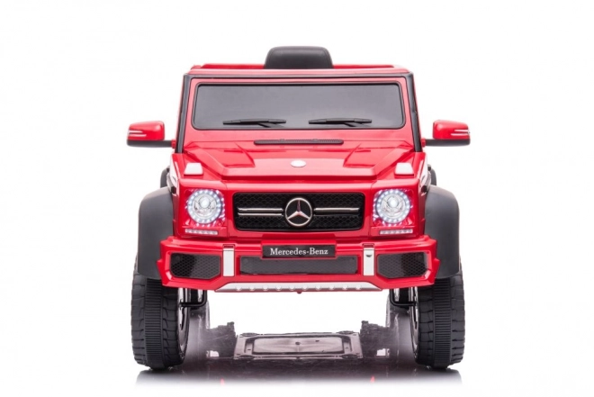 Electric Ride-On Car Mercedes-Benz G63 6x6 Red