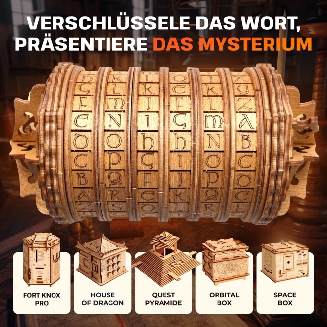 Escapewelt Wooden Puzzle Cryptex