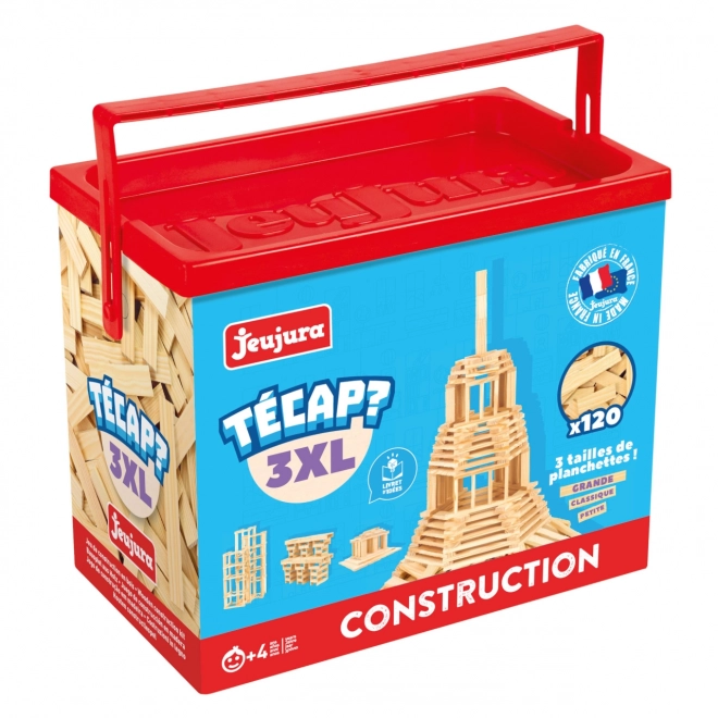 Jeujura Wooden Building Blocks Set