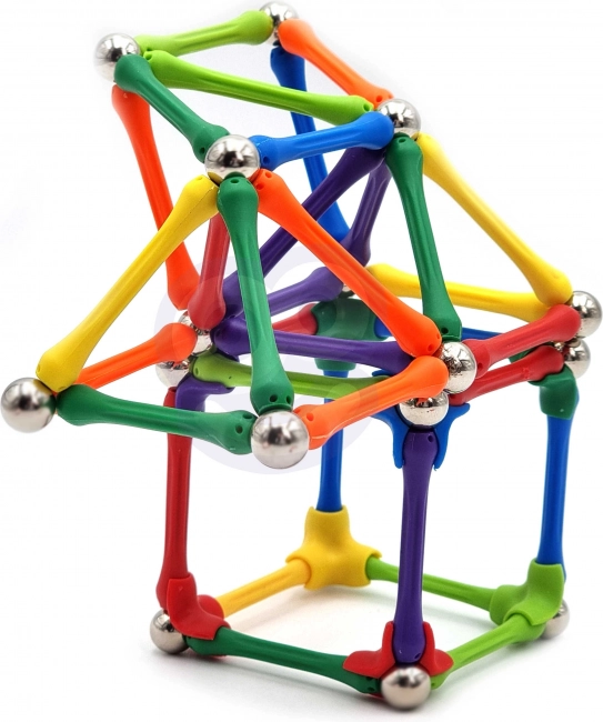 Blocchi da costruzione magnetici Woopie Puzzle creativo 180 pezzi