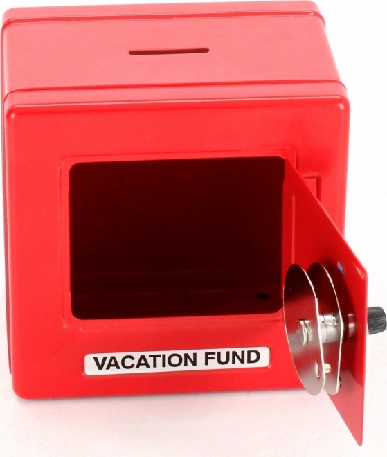 Red Safe Piggy Bank