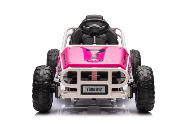 Electric Buggy Car Pink 24V