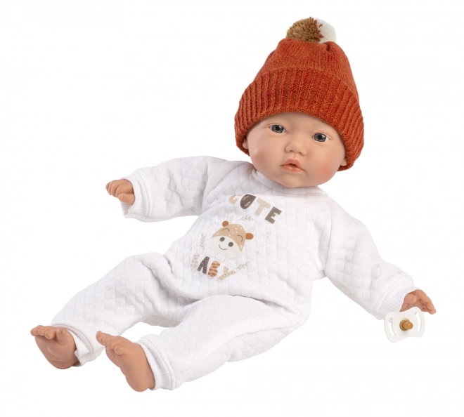 Realistic Baby Doll with Soft Fabric Body