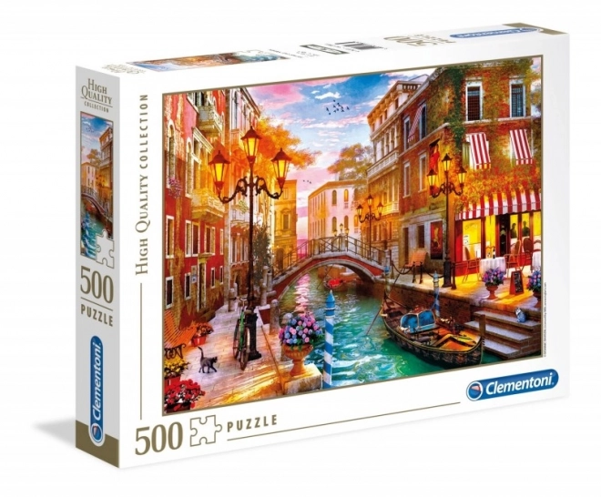 Sunset Over Venice 500 Piece Puzzle