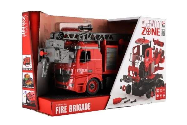 Fire Truck Toy with Lights and Sounds