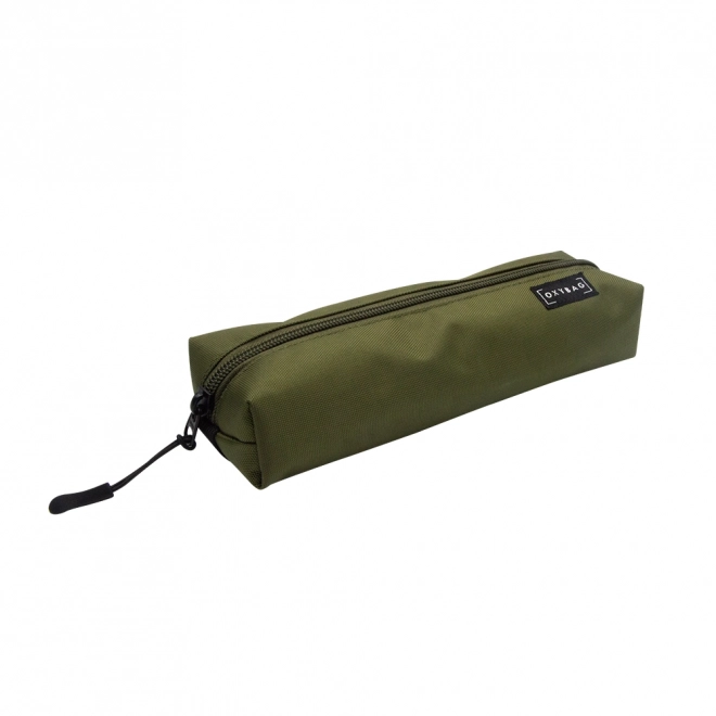 Wide pencil case with elastic OXY Runner Olive