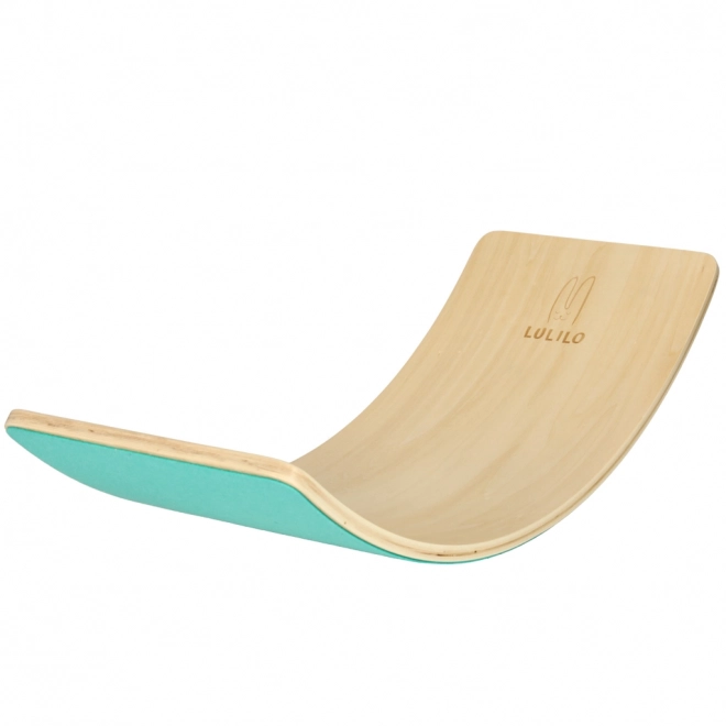 Balancing Board with Grey Felt for Kids Lulilo Ailo – Turquoise