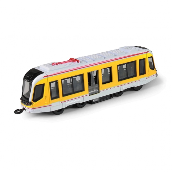 Yellow Metal Tram Toy