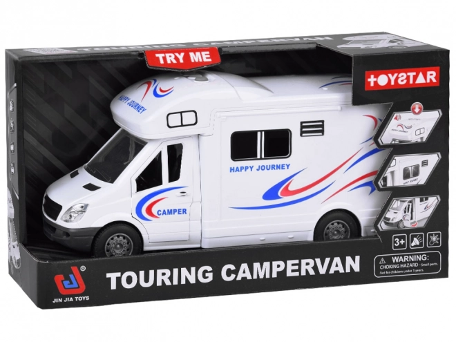 Camper da campeggio per bambini con luci e suoni