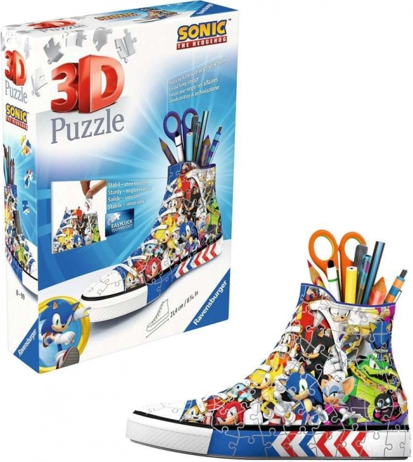 Ravensburger 3D Puzzle Sonic Hedgehog Sneaker