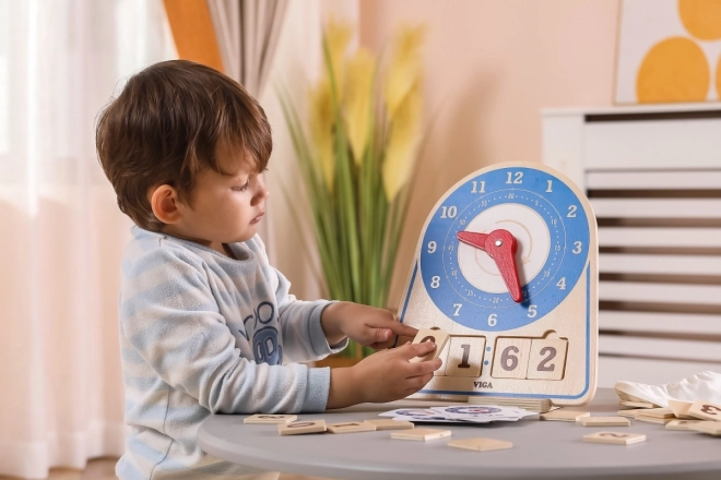 Wooden Learning Clock