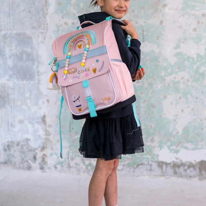 Set scolastico BAAGL Zippy Duha rosa