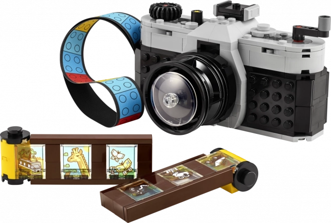 Retro Style Camera Building Set