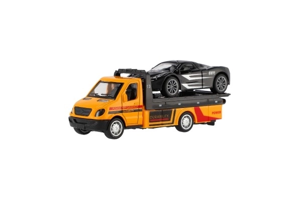 Tow Truck with Pull-Back Car