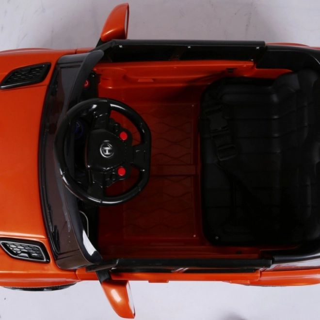 Elektrické autíčko Land Rapid Racer – Oranžové