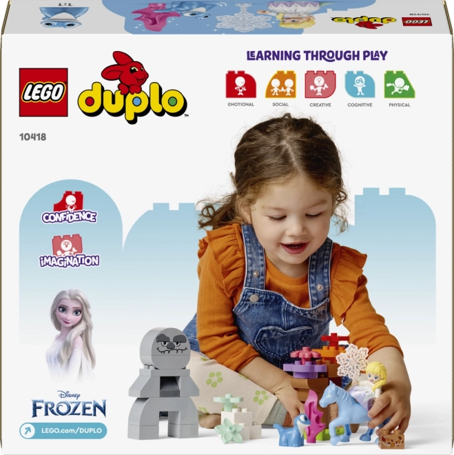 Lego Duplo Disney Frozen Elsa and Bruni in the Enchanted Forest