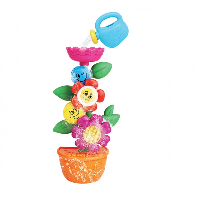 Bath Flower Toy with Watering Can