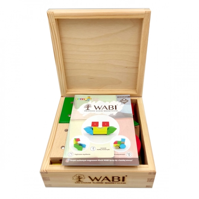 Wooden Magnetic Blocks Wabi