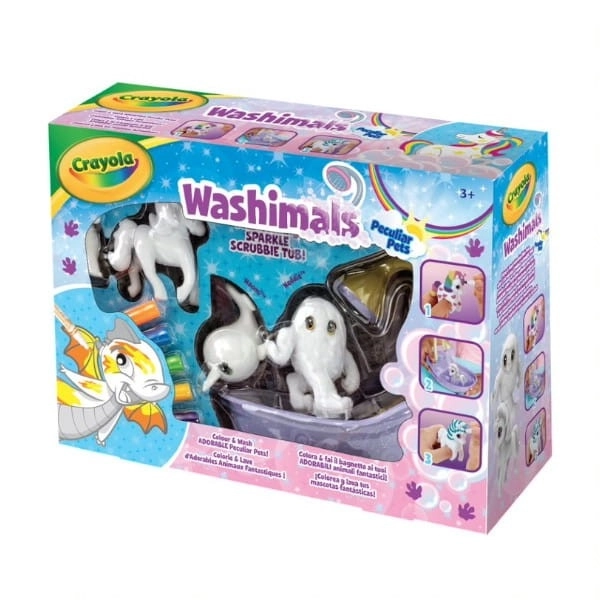 Creative Set Fairy Tale Animals Washimals Coloring Set