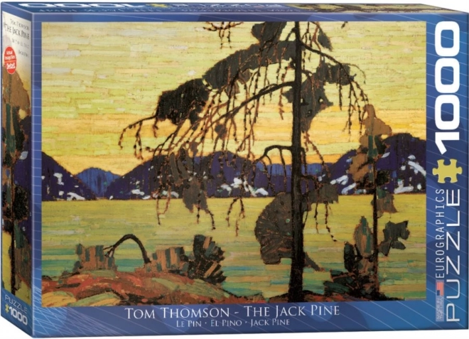 Eurographics Puzzle The Jack Pine 1000 Pieces