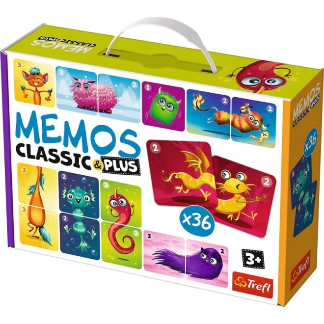 Cute Monsters Memory Game