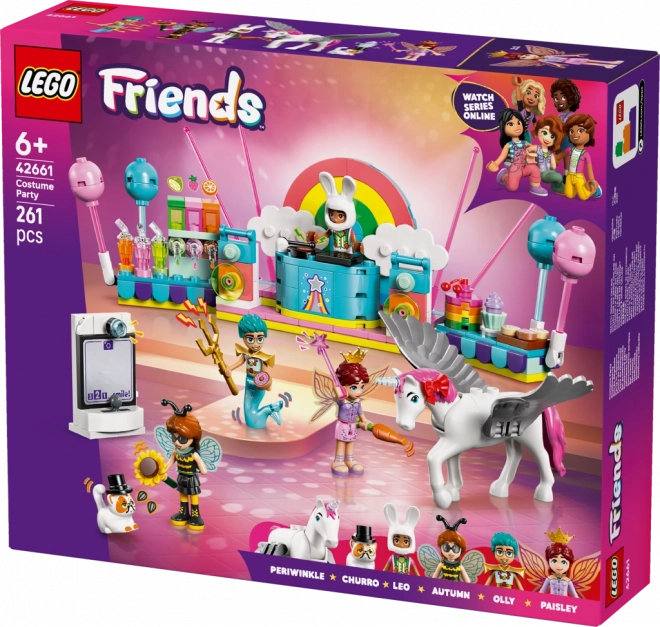 LEGO Friends Kostýmová párty s jednorožcom a vílou
