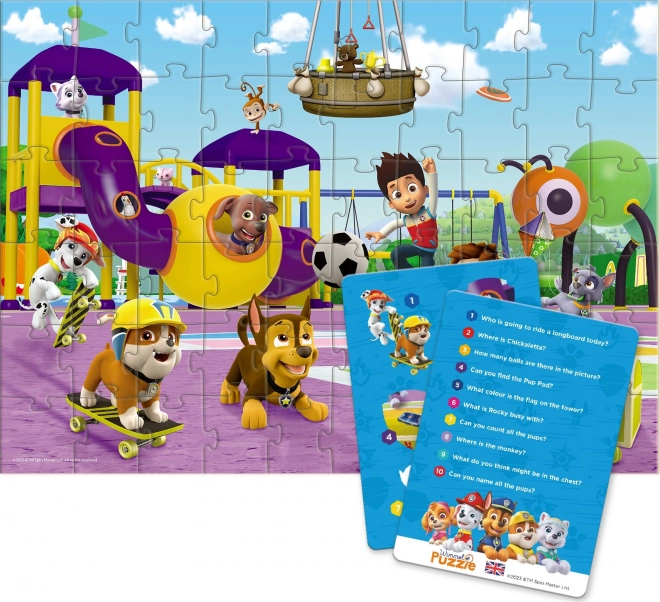 DODO Puzzle PAW Patrol Walk Adventure 60 Pieces