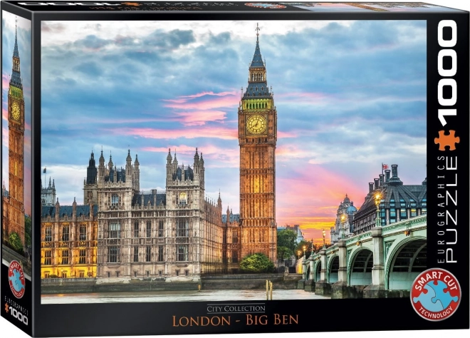 Eurographics Puzzle London Big Ben 1000 Pieces