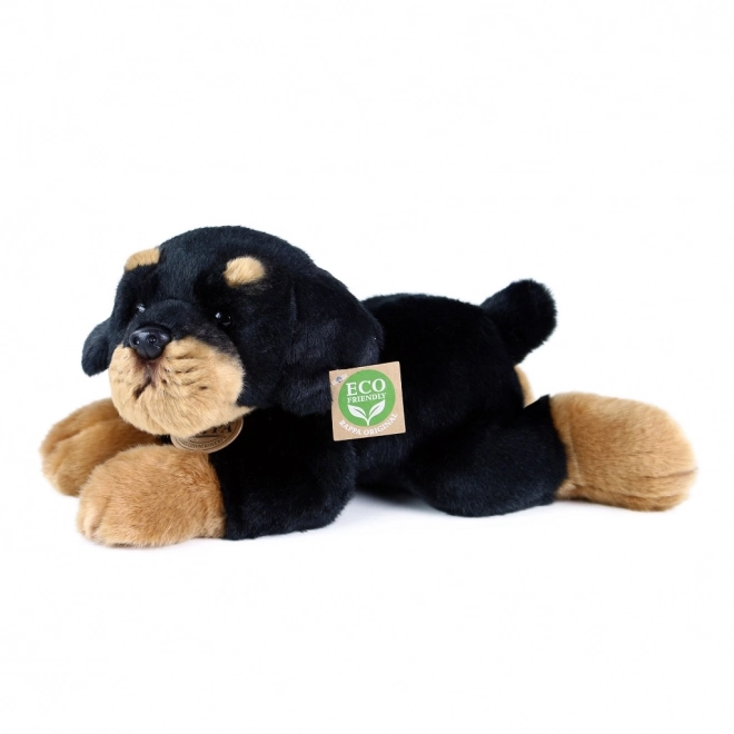 Plush Rottweiler Dog 30 cm Eco-Friendly