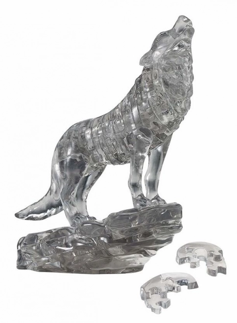 3D Crystal Puzzle Wolf