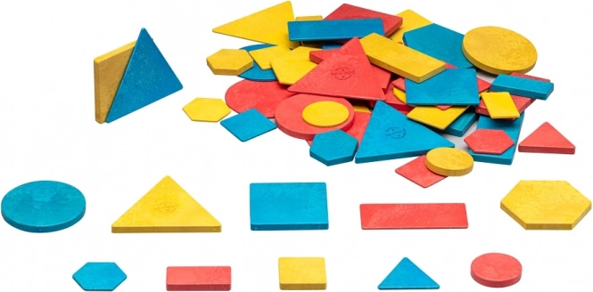 Wissner Set of Logic Blocks 60 pcs