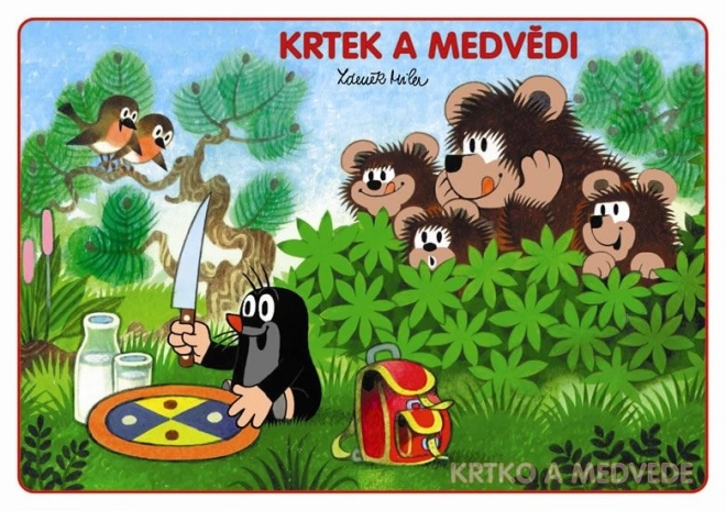 Coloring Book Little Mole and Bears